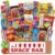 The Snack Bar – Snack Care Package (40 count) – Variety Assortment with American Candy, Fruit Snacks, Gift Snack Box for Lunches, Office, College Students, Road Trips, Holiday Gifts