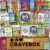 CRAVEBOX Healthy Snack Box (35 Count) Christmas Variety Pack Care Package Gift Basket Kid Men Women Adult Nuts Health Nutrition Assortment College Back to School