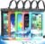 Famoby Up to 8.3″ 5 Pack Multicolor Universal Waterproof Phone Pouch, Phone Waterproof Case Dry Bag,Protection Level: IP68,Outdoor Sports for Apple iPhone,Samsung,and More,Black,Blue,Pink,Orange,Green