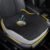Car Seat Cushion, Ergonomic Memory Foam Car Cushion for Sciatica Pain Relief, Larger Driving Seat Pillow for Short Drivers on Long Drives – Butt Pillow for Truck, Office, Wheelchair – Black&Gray